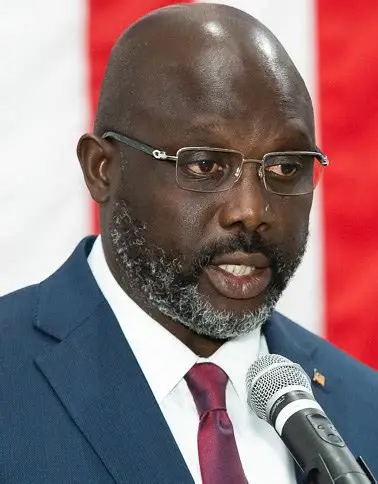 George Weah - Liberian historical leader
